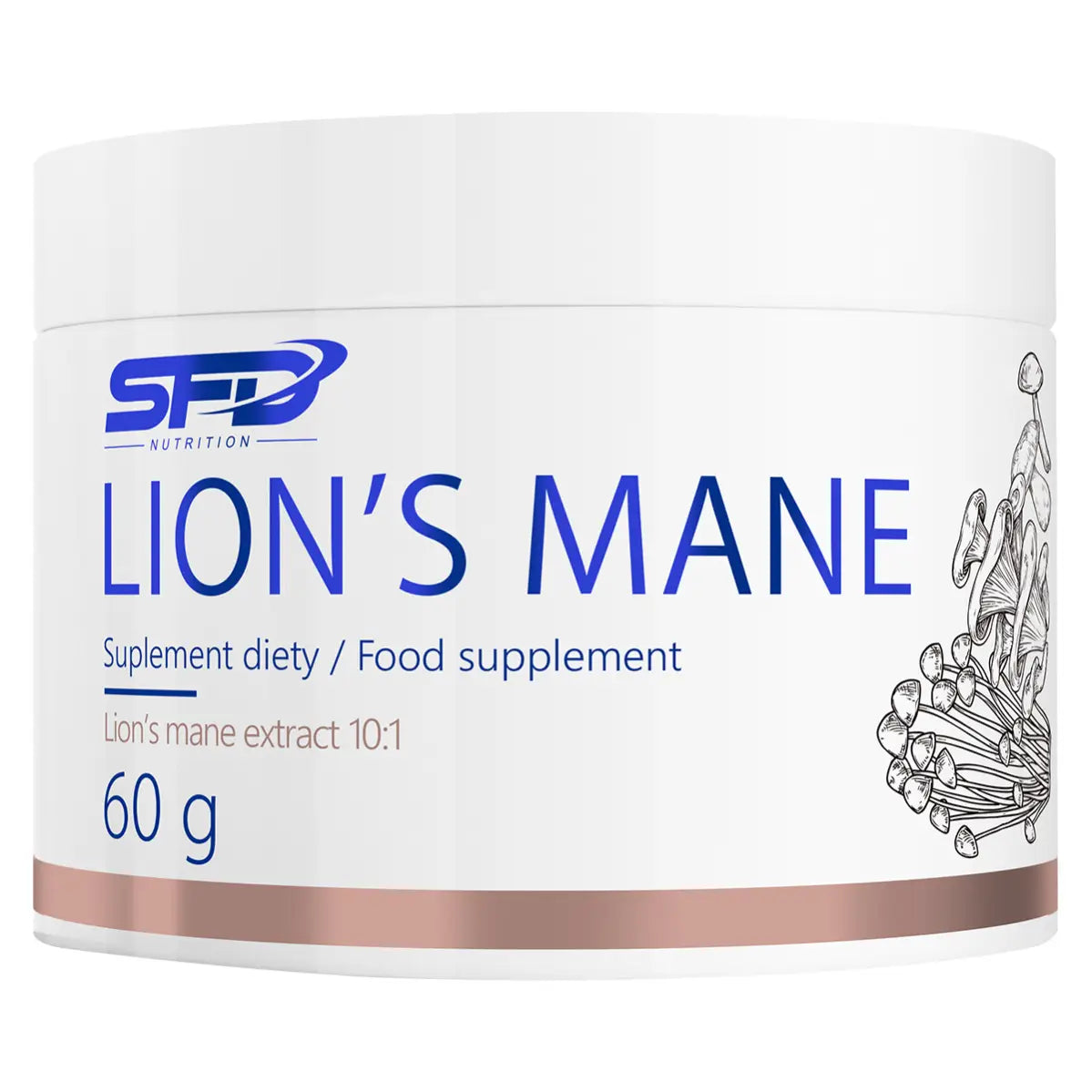 Lion’s Mane — Натурална подкрепа за фокус и тонус