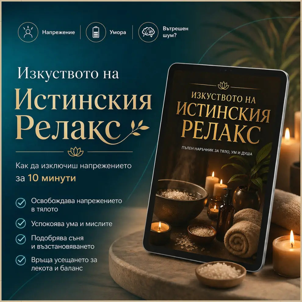 Минерални соли за баня - отпускане на тялото и ума