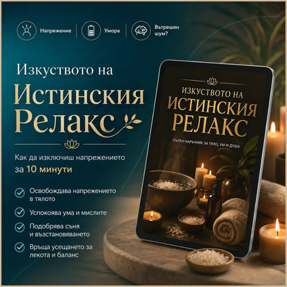 Минерални соли за баня - отпускане на тялото и ума