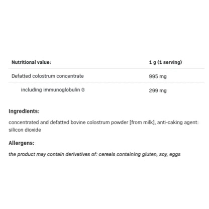 SFD COLOSTRUM - чиста суперхрана от коластра