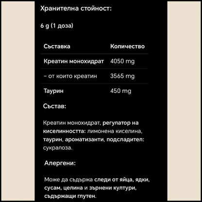 Креатин Монохидрат 500 гр.