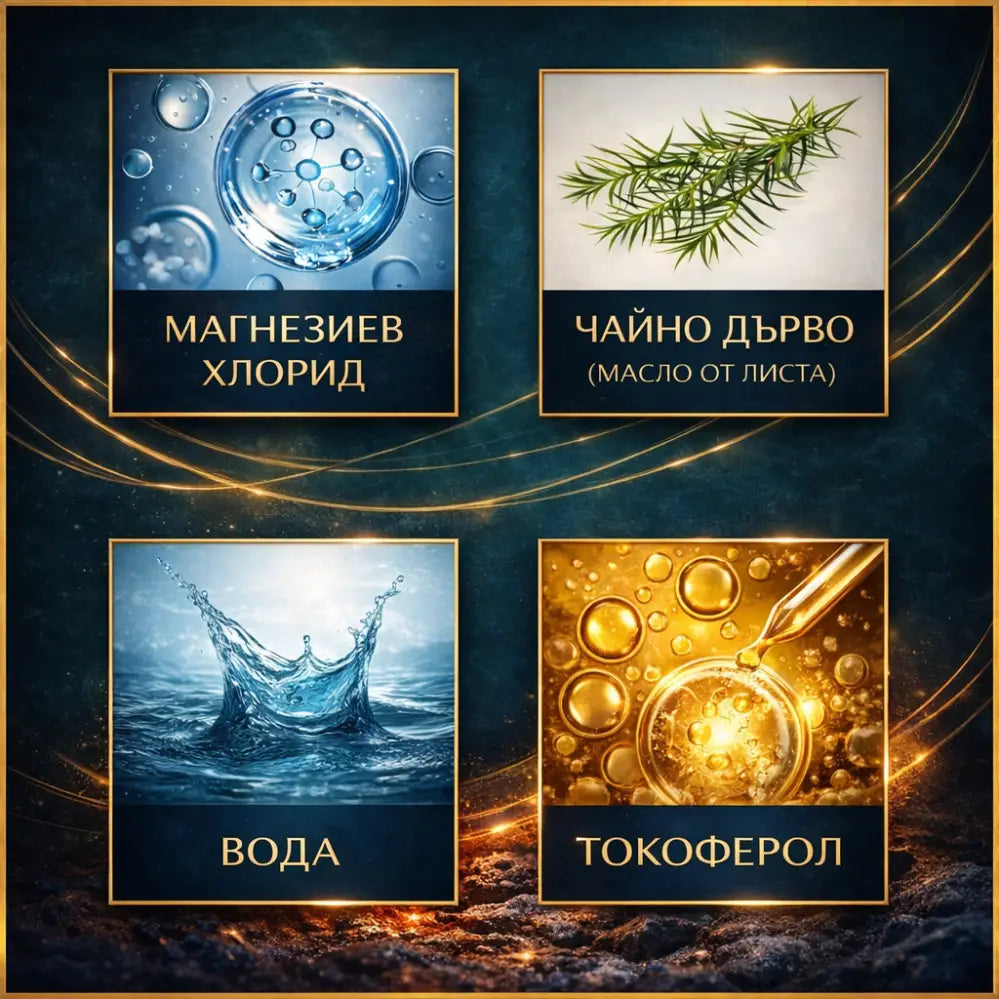 активни съставки на магнезиев спрей